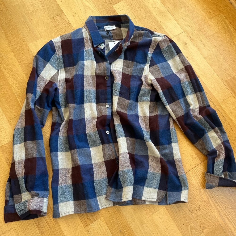 BNWT John Elliott Sly Straight Wool Hem